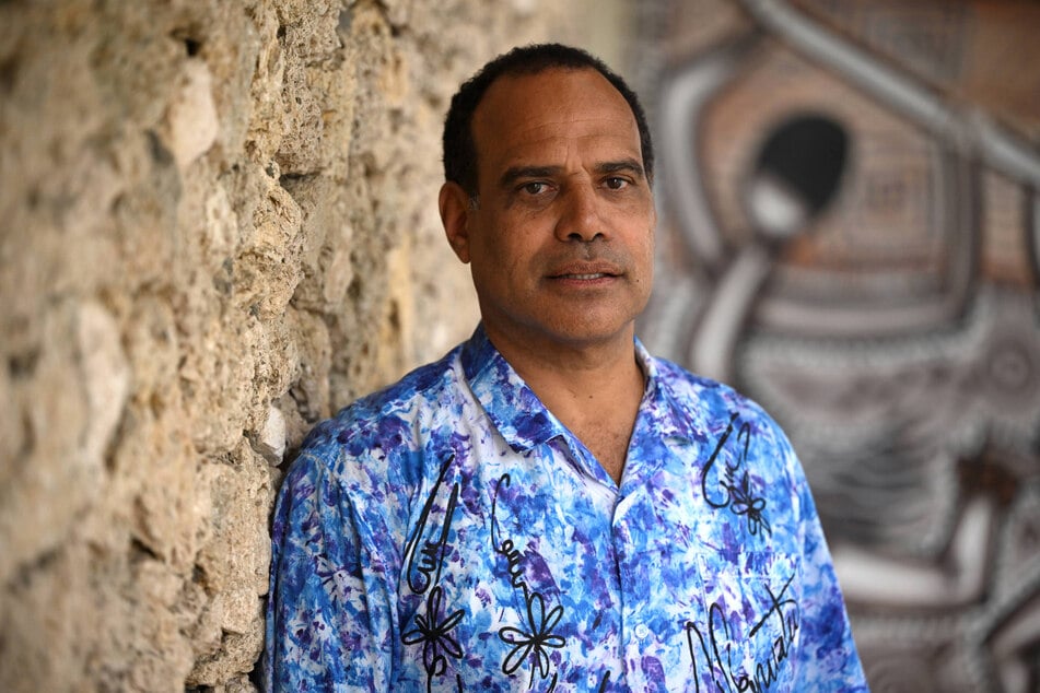 Vanuatu Minister of Climate Change Adaptation Ralph Regenvanu poses for a photo in Port Vila on Efate Island.