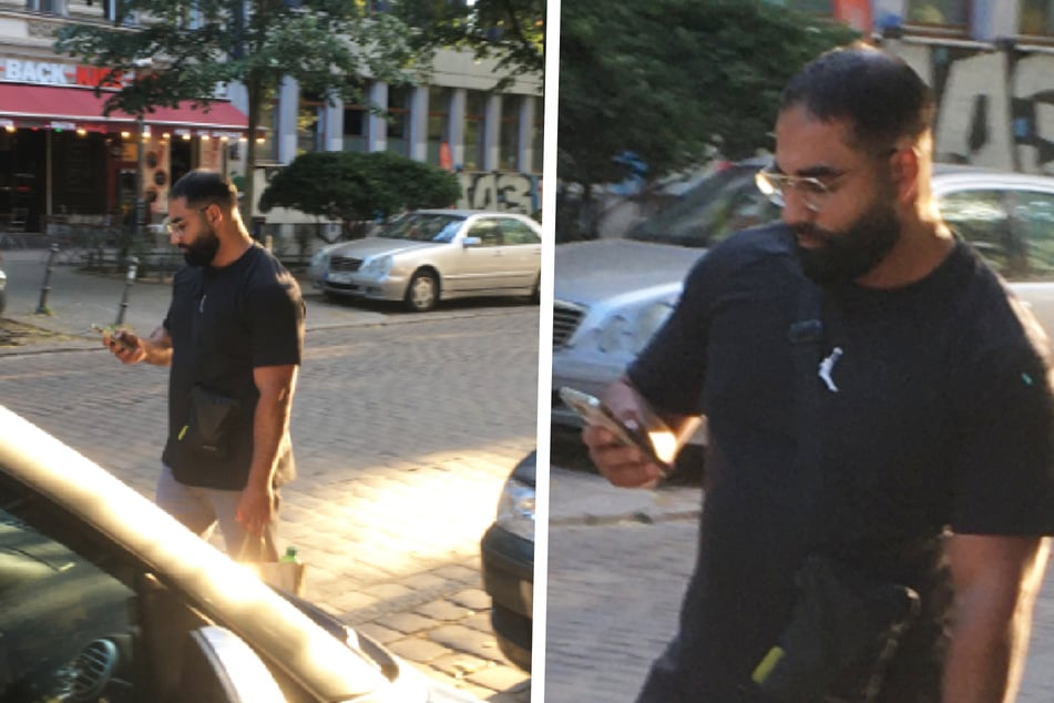 Mit diesen Bildern fahndet die Polizei nach dem Tatverdächtigen.