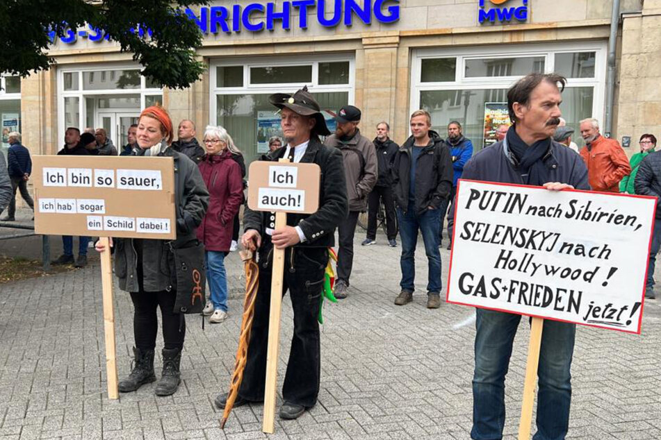 Gegen Krieg, Inflation und Corona: Rund 13.000 Menschen demonstrierten am Montag in Sachsen-Anhalt