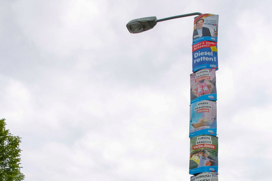 Wahlkampf in Dresden: Linke wollen "Plakat-Türme" verbieten