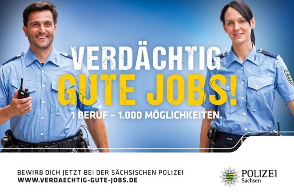 In Sachsen gibt es laut Kampagne "Verdächtig gute Jobs".