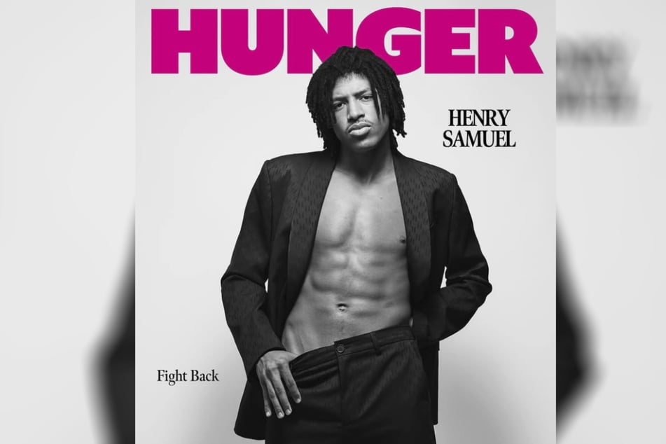 Henry Samuel (19) posiert ohne Hemd auf dem Cover der Zeitschrift "Hunger".