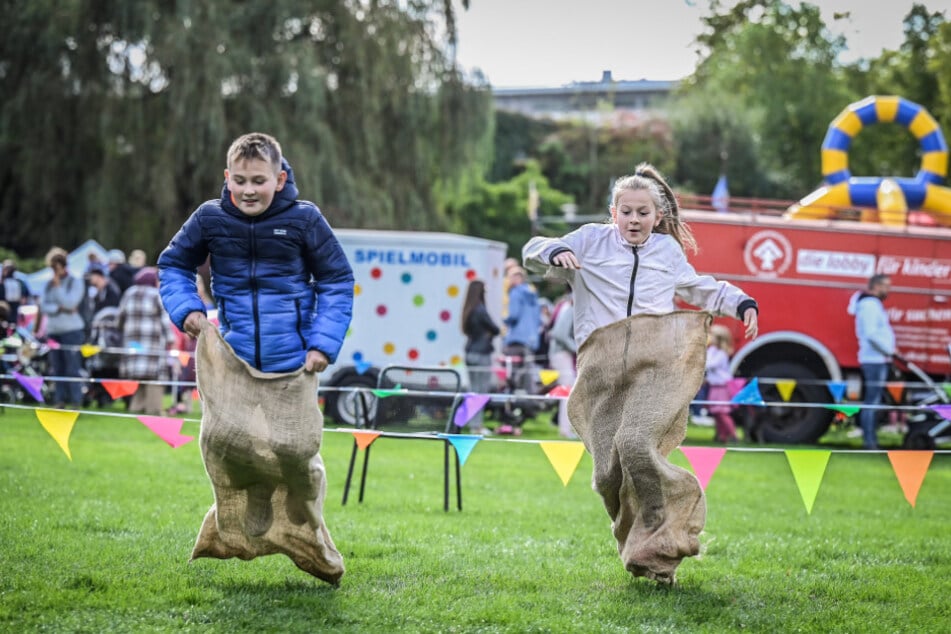 Rund ums Wasserschloss Klaffenbach geht's sportlich zu. (Symbolbild)