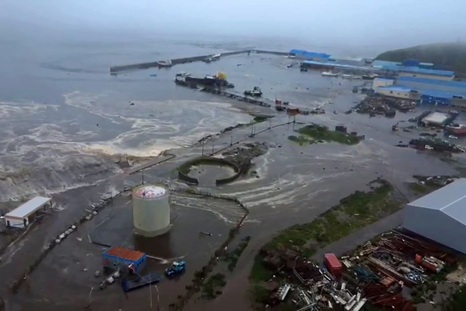 Severo-Kurilsk, located on one of Russia's northern Kuril islands, was hit by massive waves in the aftermath of the earthquake.
