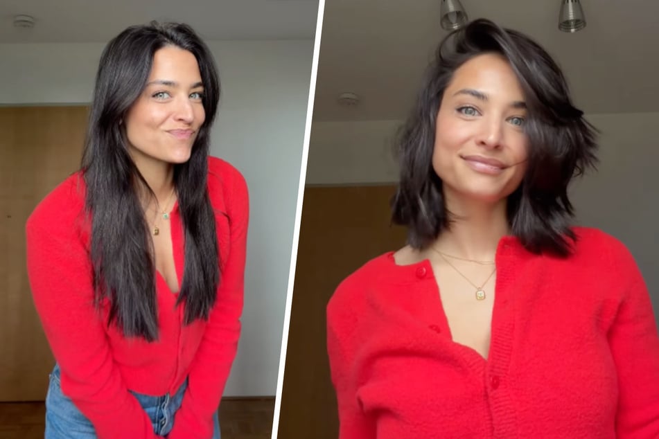 Amira Aly (33) hatte sich vor rund drei Wochen von ihrer langen Mähne getrennt.