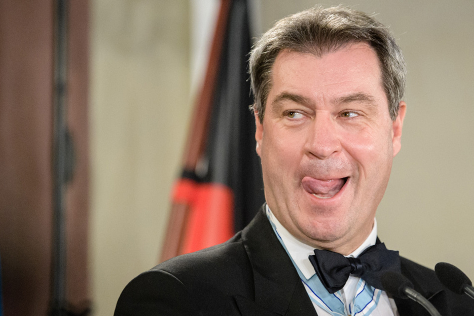 (Un-)beliebt bei Verschwörungsideologen: Ministerpräsident Markus Söder (53).