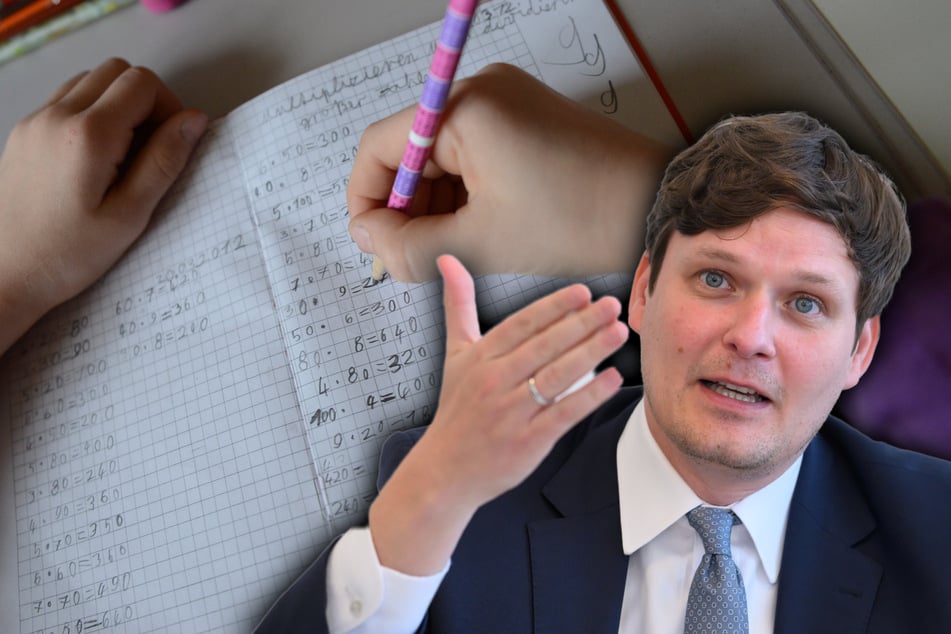 Schriftliche Division aus Lehrplan streichen? Sachsens Kultusminister wird deutlich