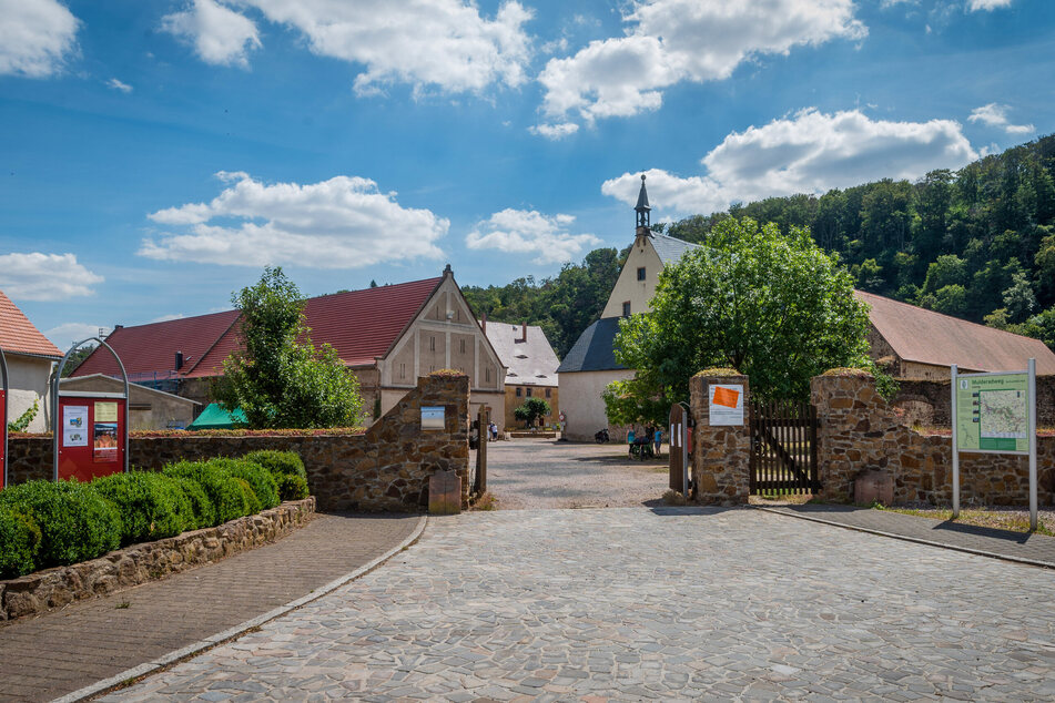 Im Kloster Buch ist wieder Bauernmarkt.