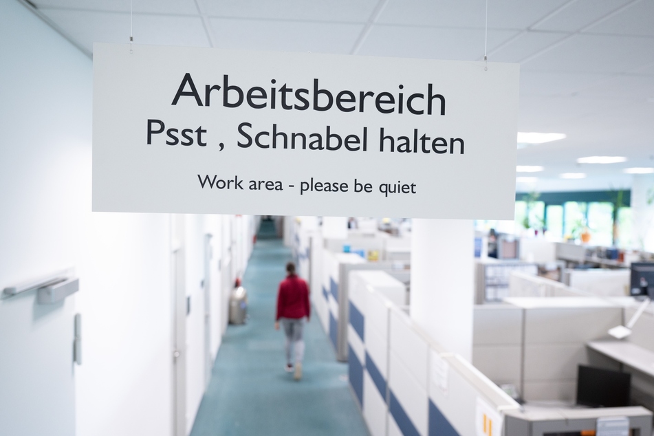 Ein Blick in das Großraumbüro des Chipherstellers Globalfoundries in Dresden.