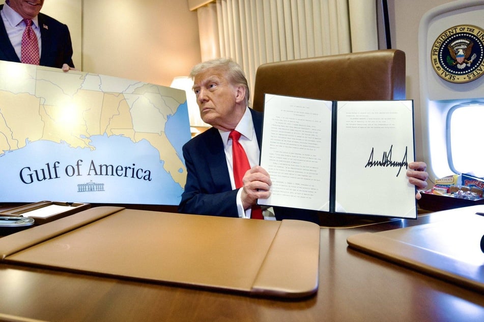Trump issued an executive order on the name change upon taking office in January.
