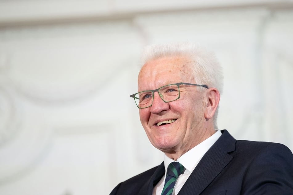 Winfried Kretschmann (77, Grüne) war 15 Jahre im Amt.
