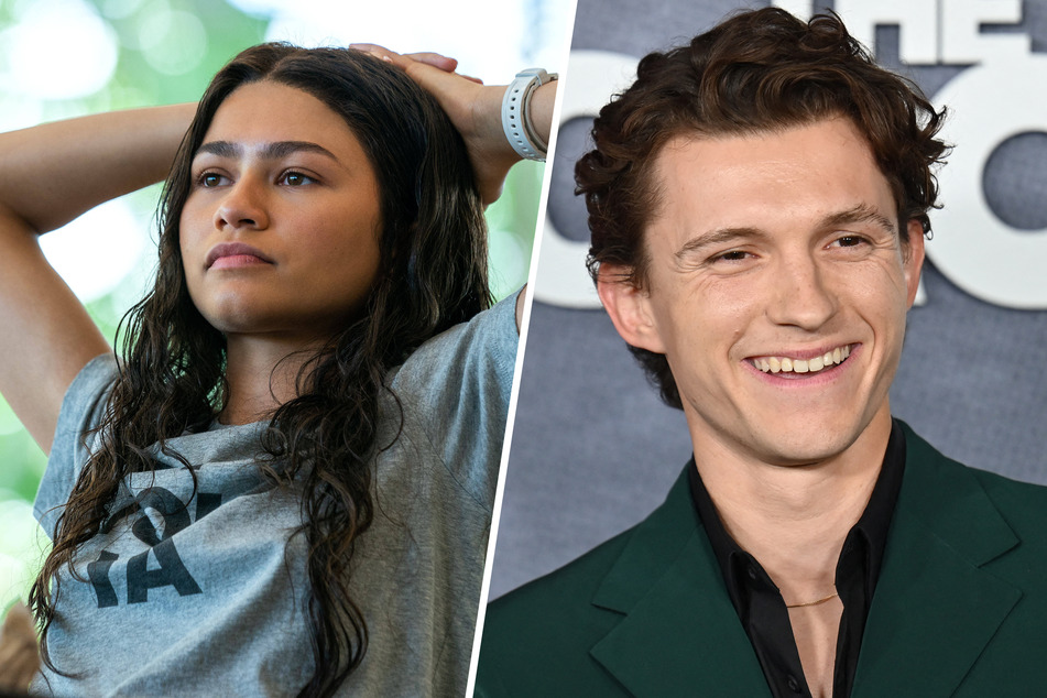 Tom Holland (r.) encouraged fans to go see Zendaya's new movie in a sweet social media shout-out.
