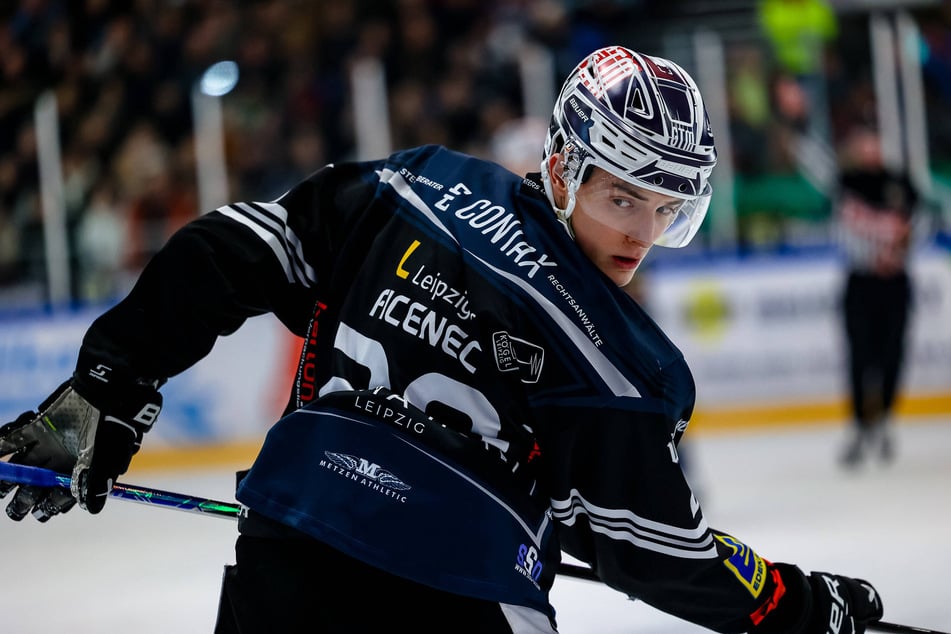 Jacob Ficenec (20) lief in der vergangenen Saison für die IceFighters Leipzig auf.