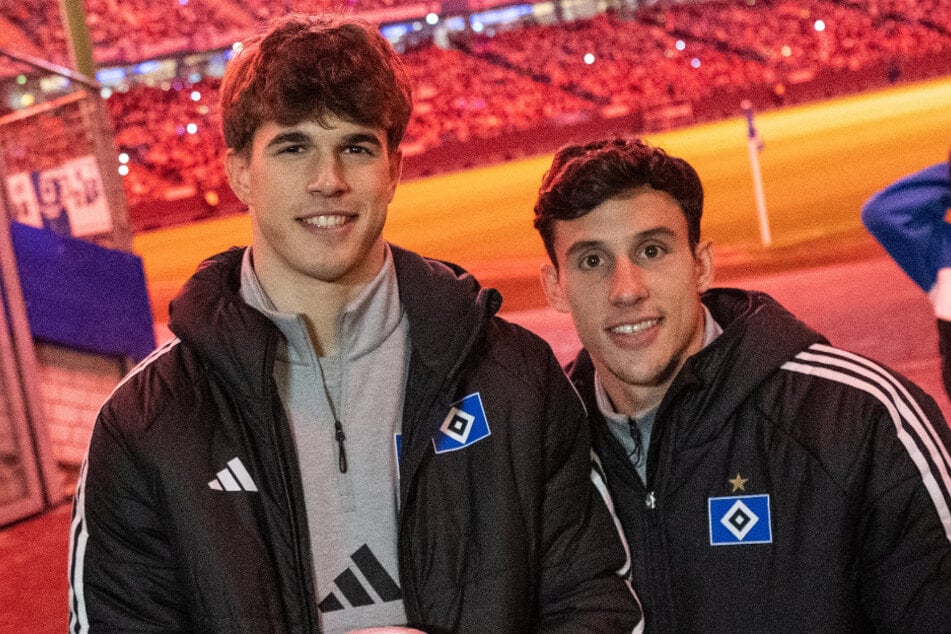 Luka Vuskovic (18, l.) und Nicolas Capaldo (27) gehen jeweils mit vier Gelben Karten in die Partie gegen Gladbach. (Archivfoto)