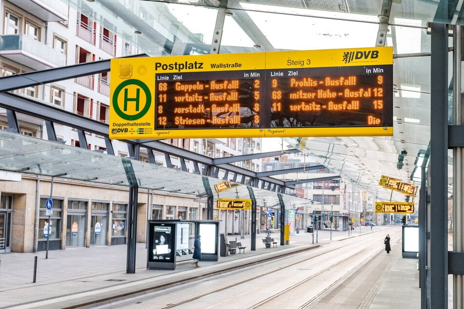 Bauarbeiten am Postplatz: Ab heute fahren DVB-Linien anders!