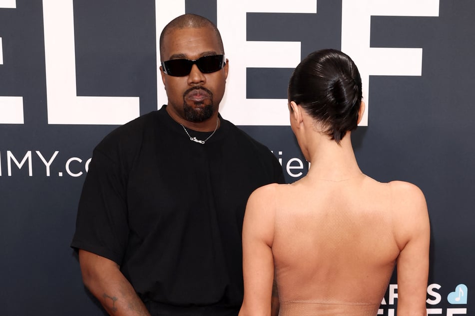 Kanye West (l.) and Bianca Censori have been making headlines since their shocking appearance at the 2025 Grammy Awards.