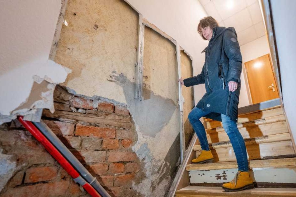 Große Schäden im neuen Vereinshaus: Helfern aus Flöha geht das Geld aus