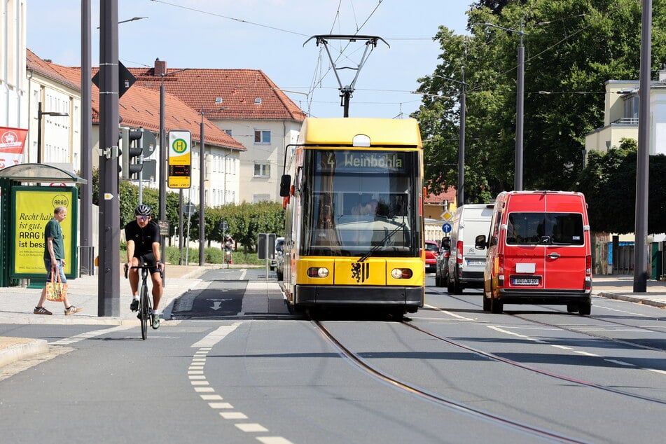 Sogar den 10-Minuten-Takt der Straßenbahnen sichert die Stadt den Bewohnern.