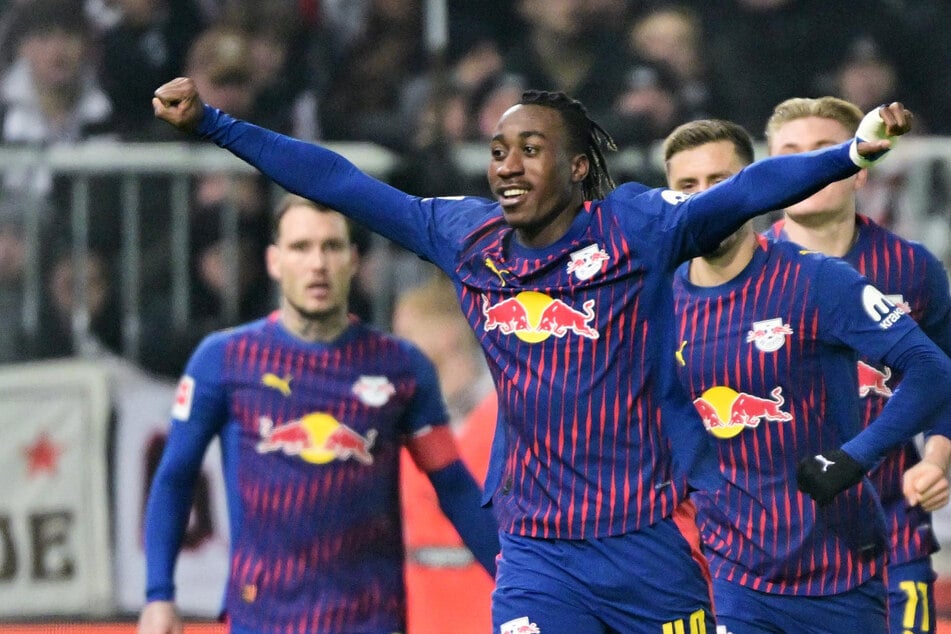 Yan Diomande schrieb Geschichte. Er sorgte für den ersten Treffer von RB Leipzig am Millerntor. Zum Sieg reichte es aber nicht.