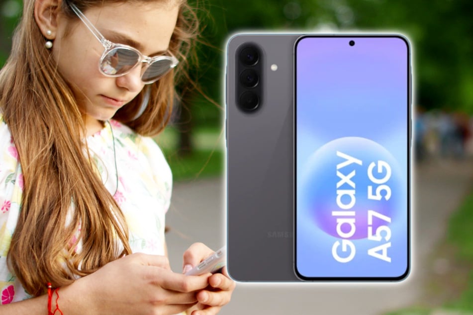 Blau verkauft Samsung Klassiker A57 kurzzeitig für 1 Euro einmalig