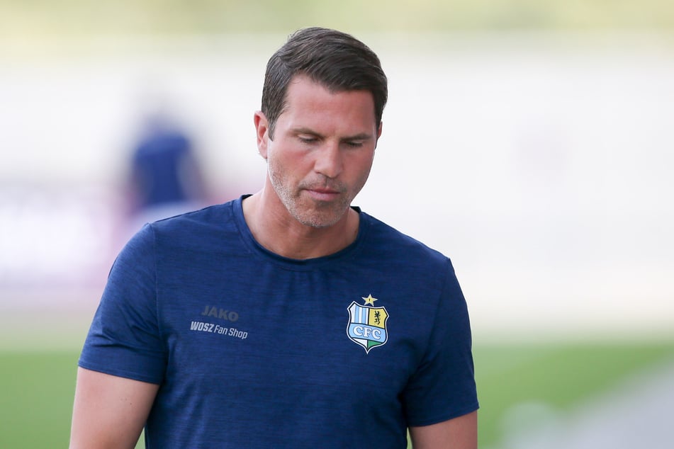 Am 1. Juli verlor Glöckner (44) mit dem Chemnitzer FC gegen den FSV mit 1:2.