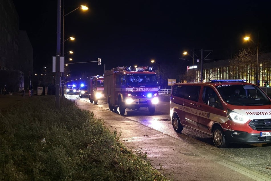 Mehrere Feuerwehren waren im Einsatz.