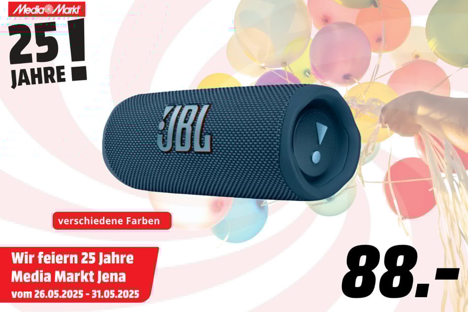JBL-Lautsprecher (in verschiedenen Farben)
für 88 Euro.