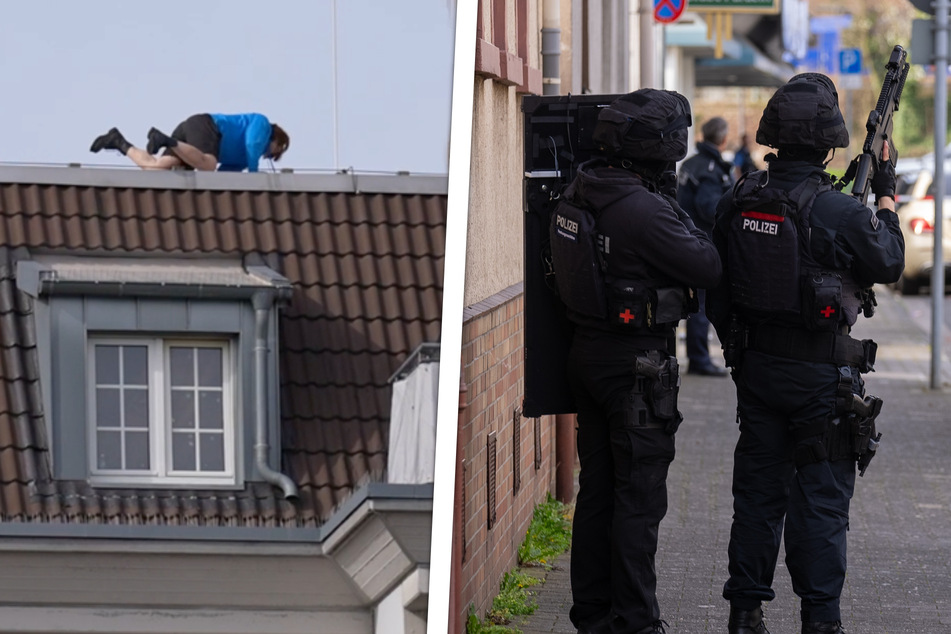 Aufregung in Wohngebiet: Polizei-Großeinsatz wegen bewaffnetem Straftäter