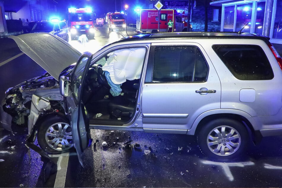 Auch der Honda des 32-Jährigen erlitt einen Totalschaden.