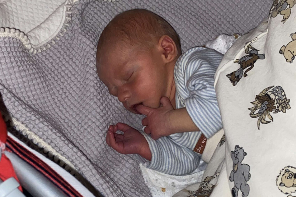 Der kleine Aurelio Servet Wollny kam im Dezember 2022 zur Welt.