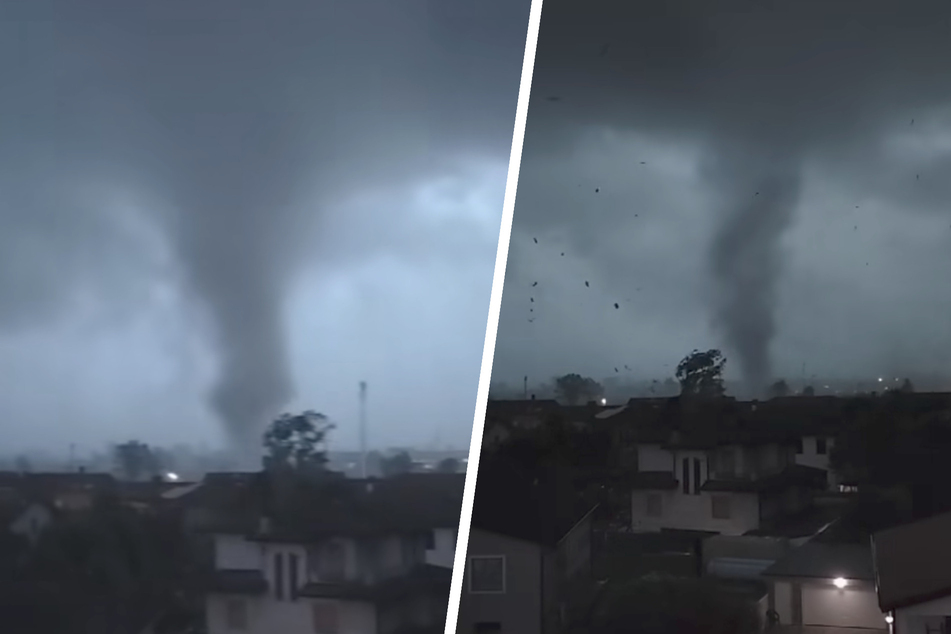 Tornado! Heftiges Unwetter sorgt für Zerstörung