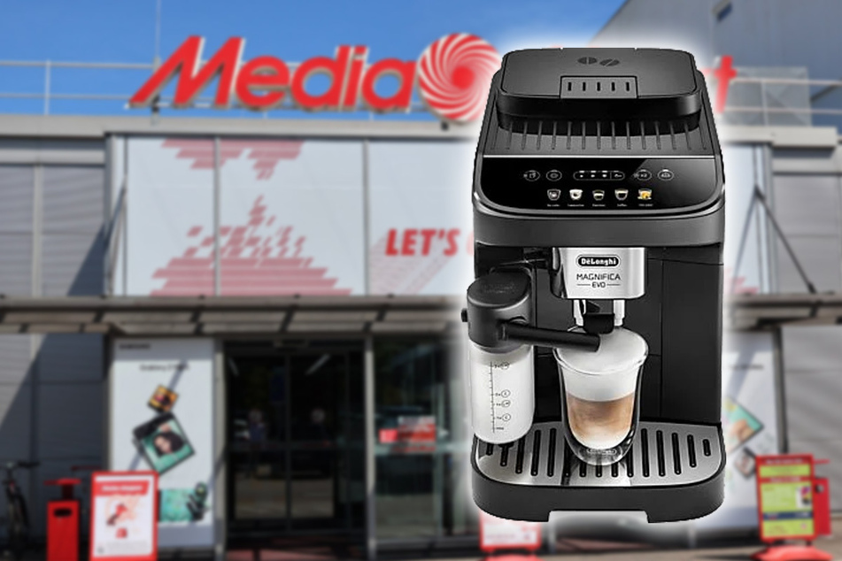 MediaMarkt hat Delonghi-Kaffeevollautomat am Sonntag (5.5.) im Angebot