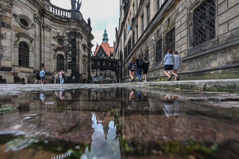 Wo am vergangenen Wochenende noch Stände und Buden waren, werden nun Pfützen zu sehen sein. (Archivbild)
