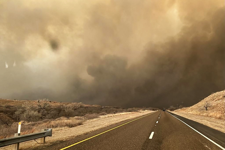 Multiple Texas towns have been evacuated amid widespread devastation caused by the wildfires.