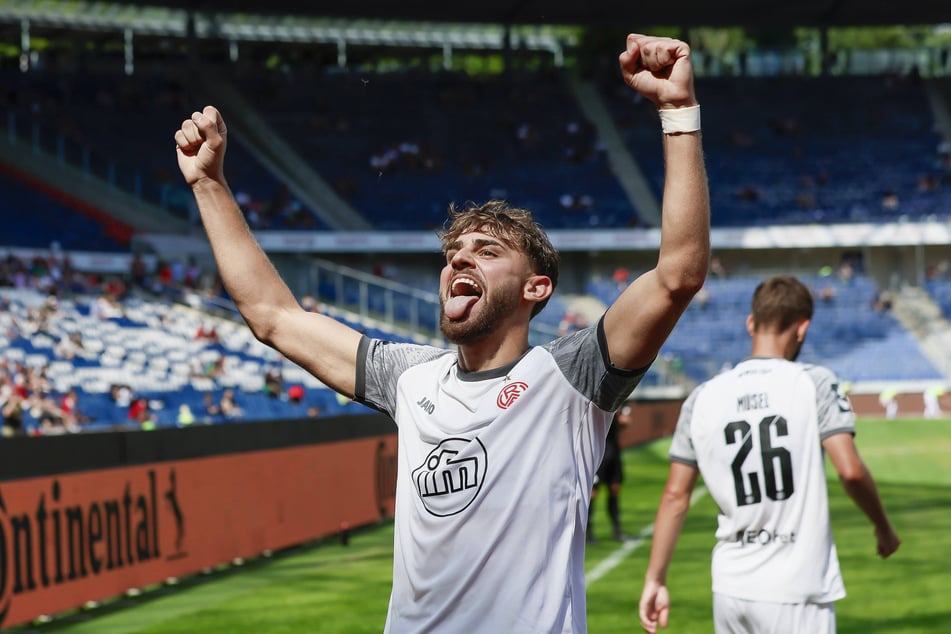 Leonardo Vonic (21) erzielte den 3:1-Endstand für Rot-Weiss Essen gegen Hannover II.