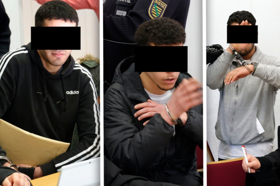 Die Strafe für die drei Angeklagten fällt nach dem zweiten Prozess geringer aus.
