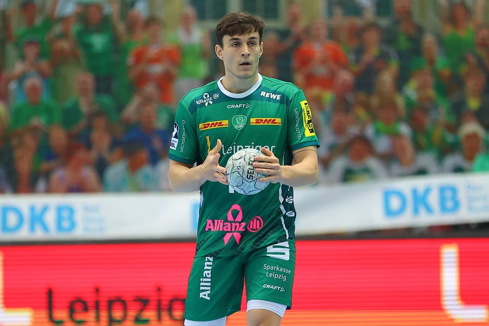 Die Handballer des SC DHfK (hier im Bild: Matej Klima) erlebten ein echtes Debakel gegen Flensburg-Handewitt.