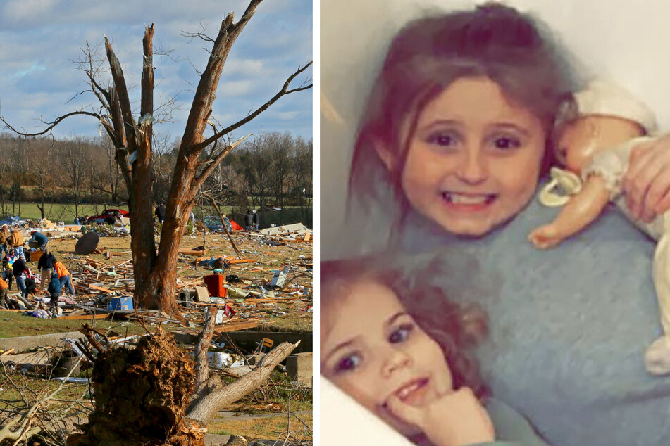 In Tornado ums Leben gekommen: Nur 15 Minuten vor ihrem Tod lächelte Annistyn noch in Kamera