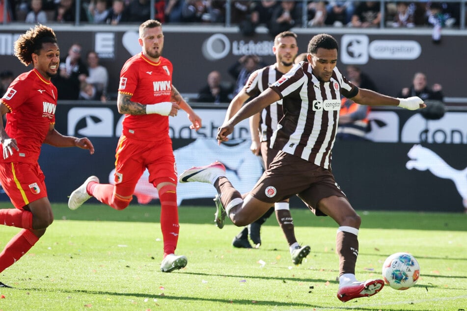 Andréas Hountondji traf per Nachschuss zum Ausgleich vor der Pause.