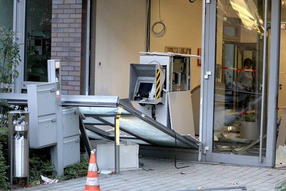 Die Zahl der Geldautomaten-Sprengungen in Nordrhein-Westfalen sind im Laufe des Jahres zurückgegangen.