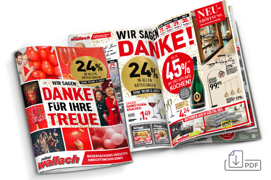 Klicken und durch den aktuellen Prospekt blättern.