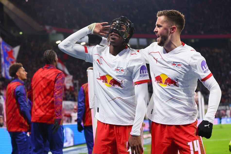 Christoph Baumgartner (26, r.) konnte nur von seinem Teamkollegen Diomande schwärmen.