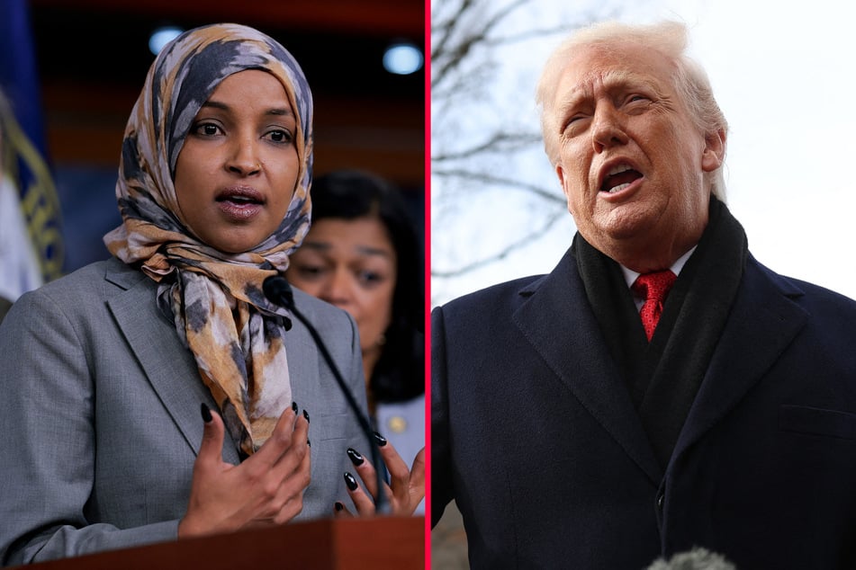 President Donald Trump launched a racially charged attack on Minnesota Congresswoman Ilhan Omar over the weekend.