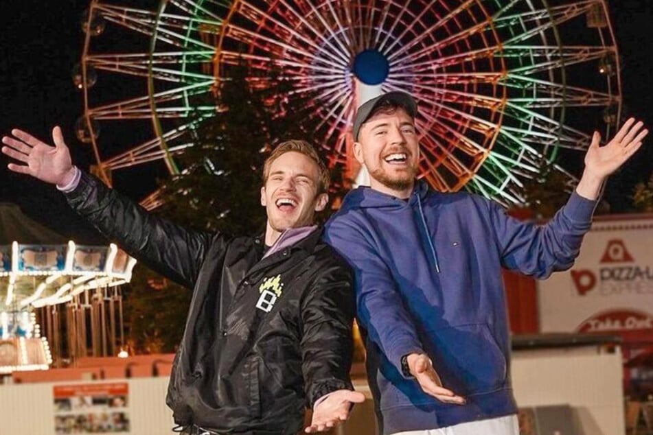 Do MrBeast and PewDiePie have a video collab in the works?