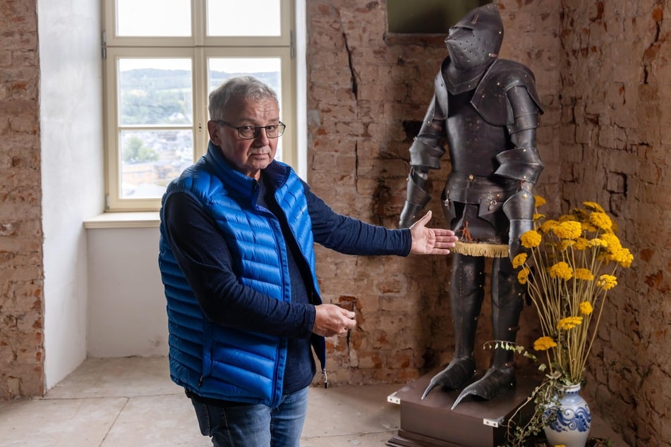 Dem beliebten Ritter fehlt nun sein Schwert.