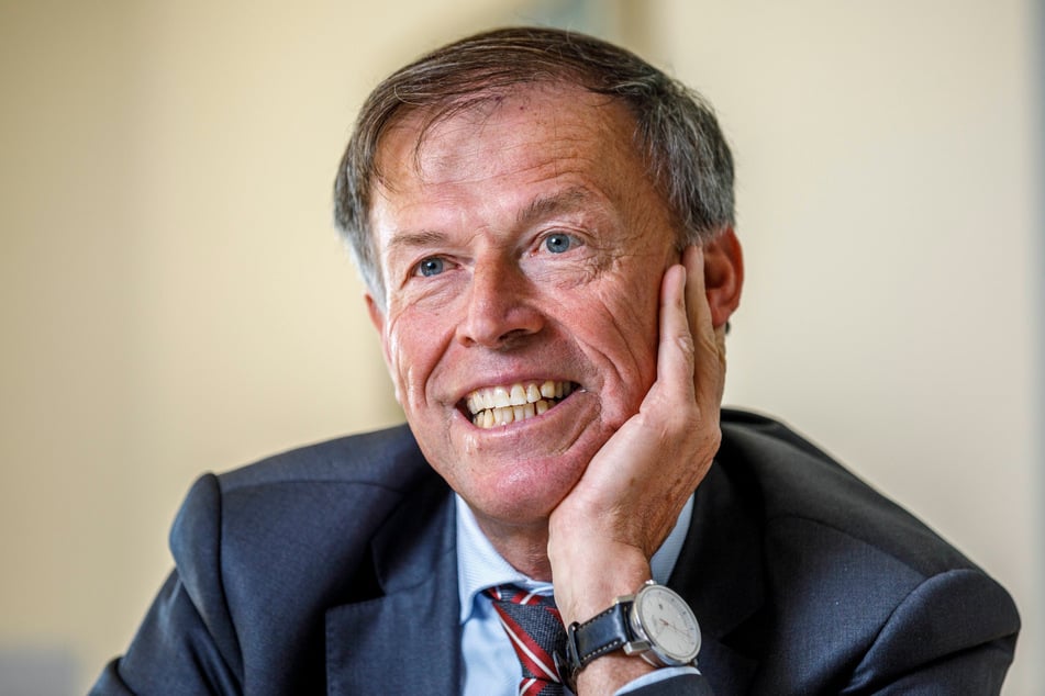 Landtagspräsident Matthias Rößler (67, CDU).