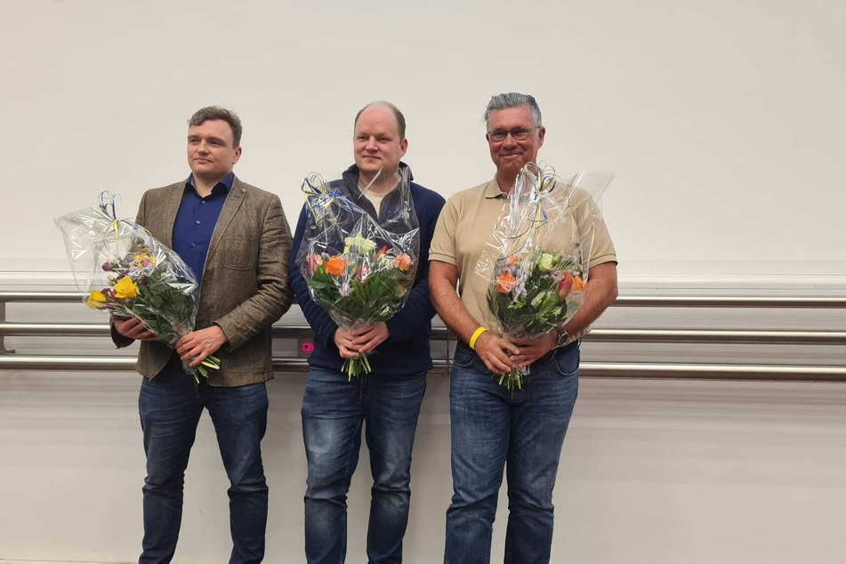 Neu im Aufsichtsrat: Daniel Zschuckelt, Matthias Löffler und Knut Göbel.