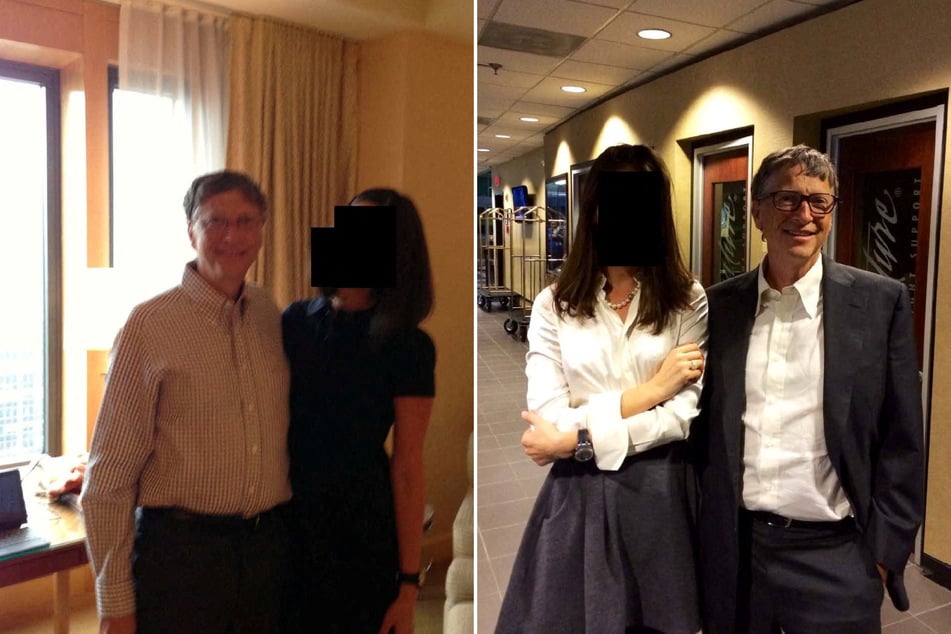 Bill Gates appeared in several photos released from the Epstein files.