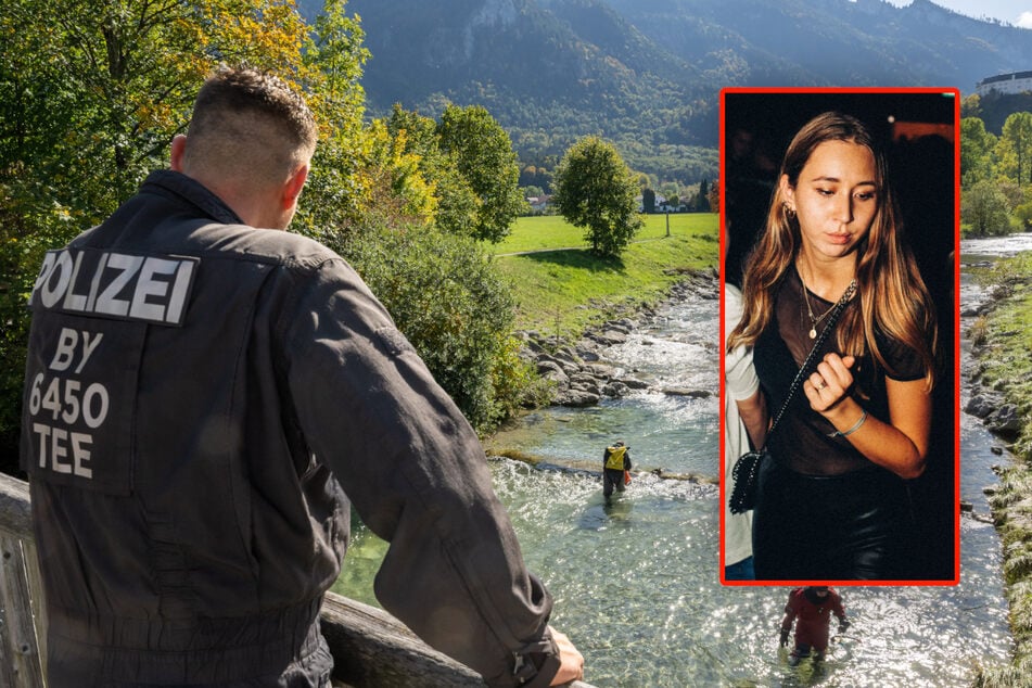 Nach dem Tod der jungen Frau suchen Polizeitaucher das Flussbett der Prien nach Spuren ab.