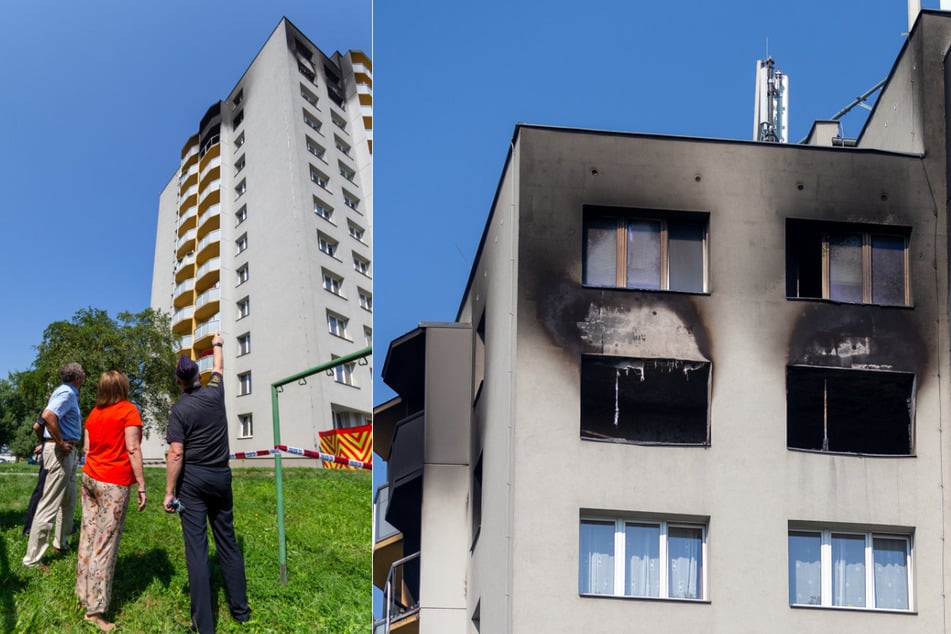 Hochhausbrand mit elf Toten: War es Brandstiftung aus Rache?